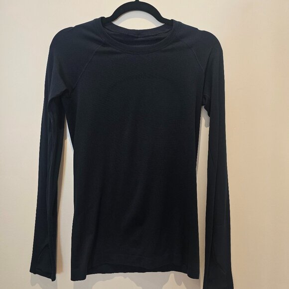 Lululemon Swiftly - Navy Blue - Long Length - Size 6 - Picture 1 of 5